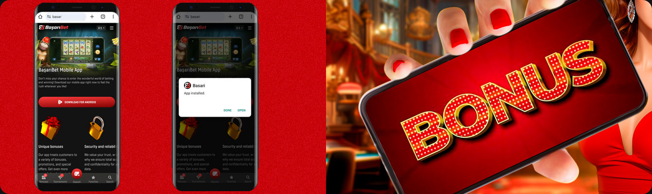 Android'de online casino oyna. 